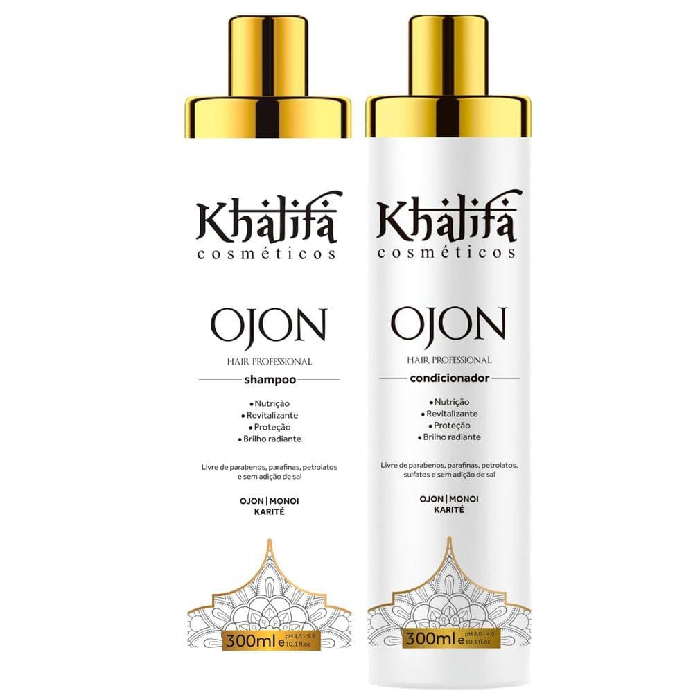 Kit Shampoo + Condicionador Ojon Khalifa