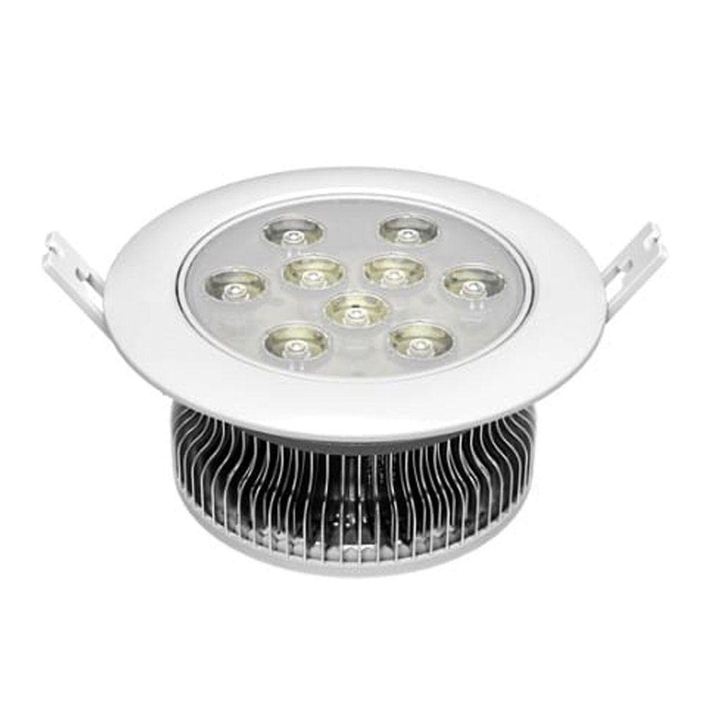 Luminária Embutida LED Luz Branca Alta Potência