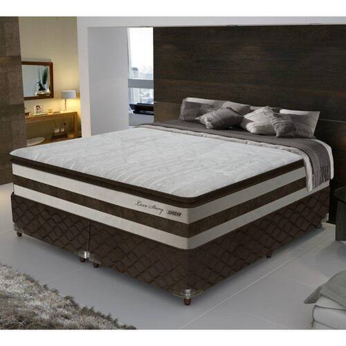 Conjunto Box King 193 cm com Pillow Top Love Story é boa?