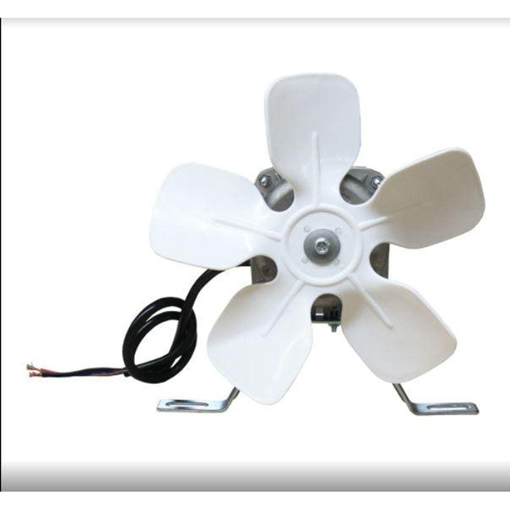 Micro Motor Ventilador Exaustor 1/40 EOS com Hélice em Plástico de 8" e Suporte Bivolt Bivolt