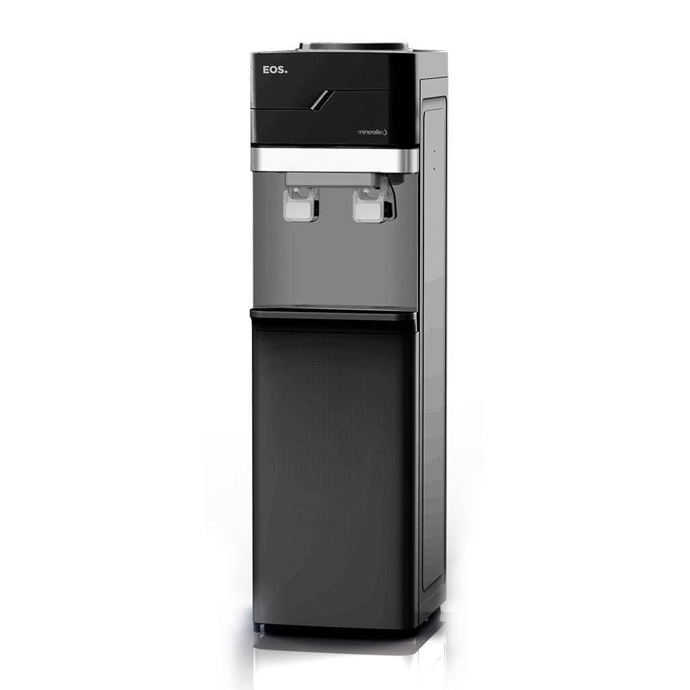 Bebedouro de Garrafão Coluna EOS Mineralle Preto 220V