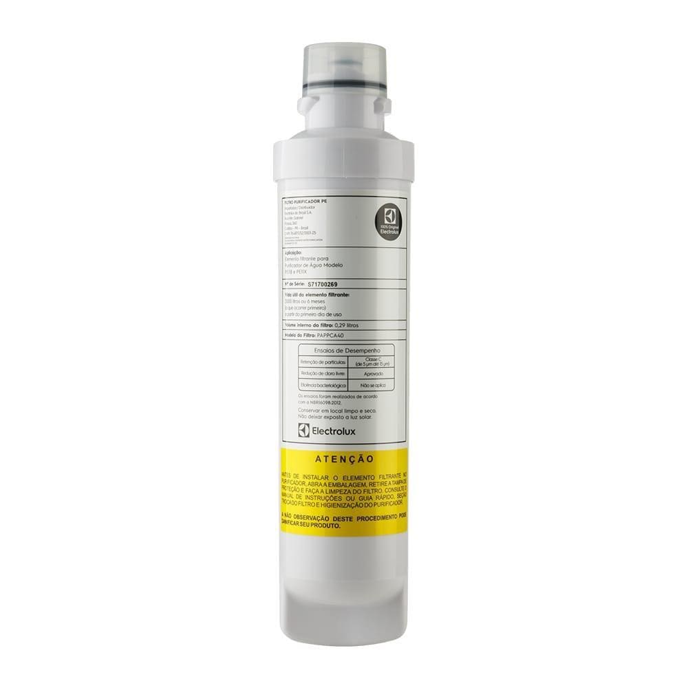 Filtro Refil P/Purificador de Água Electrolux PE11B PE11X