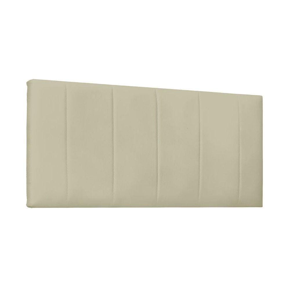 Cabeceira Painel Arizona Casal 140cm Corino Bege