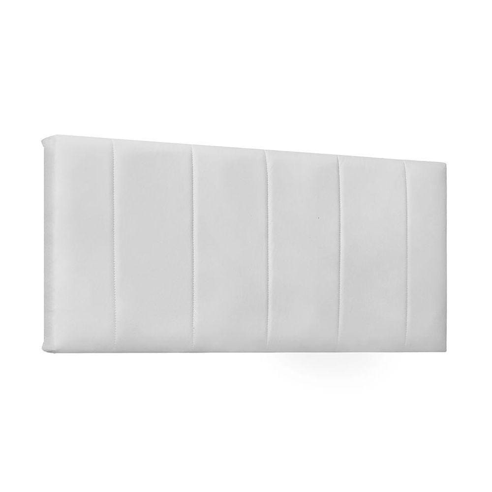 Cabeceira Painel Arizona Casal 140cm Corino Branco