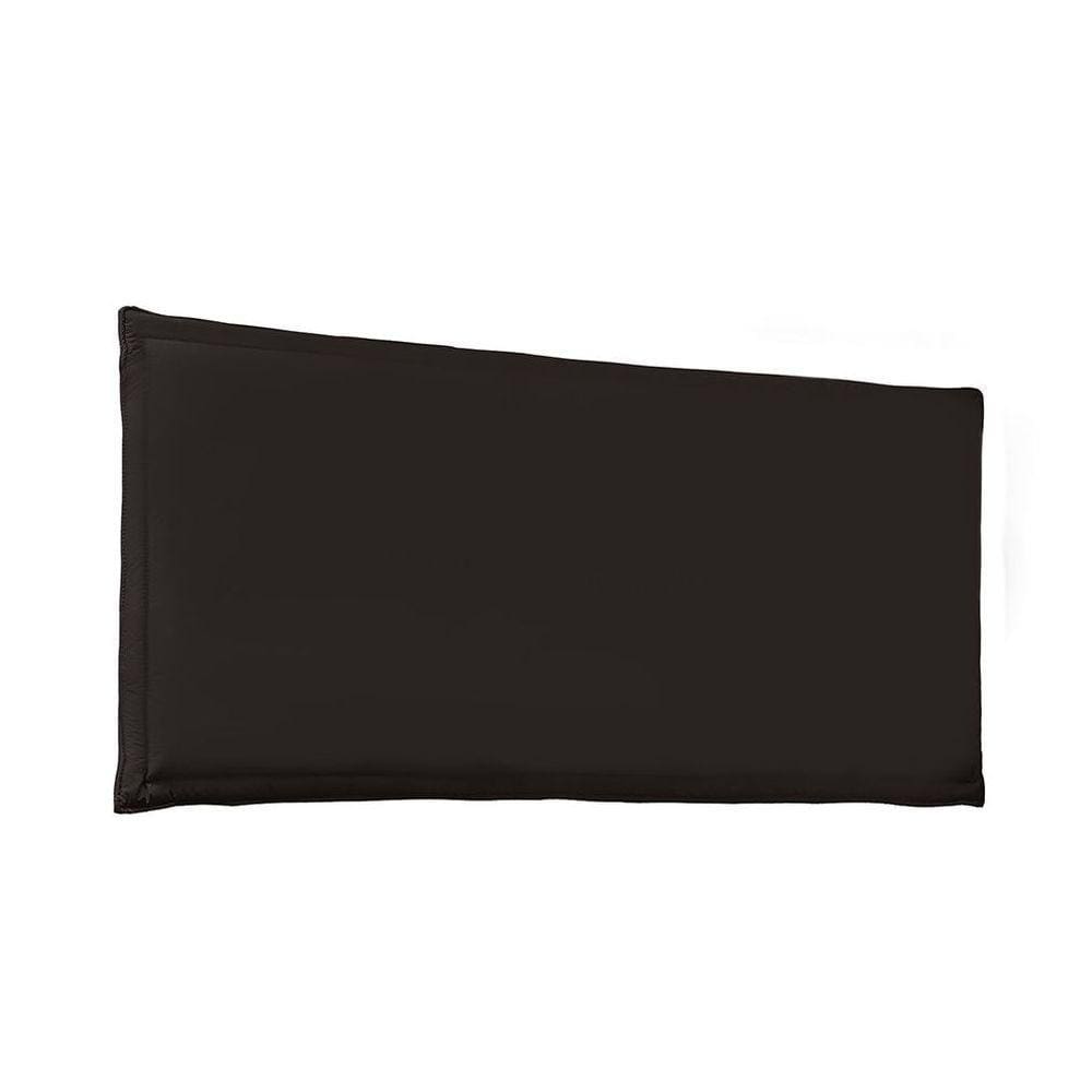Cabeceira Painel Garden Casal 140cm Corino Marrom