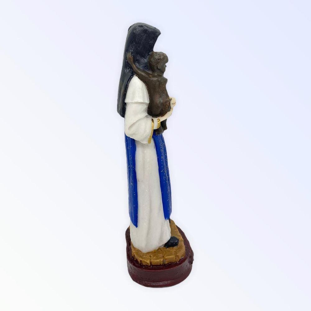 Escultura Santa Dulce Dos Pobres 16 Cm Em Resina