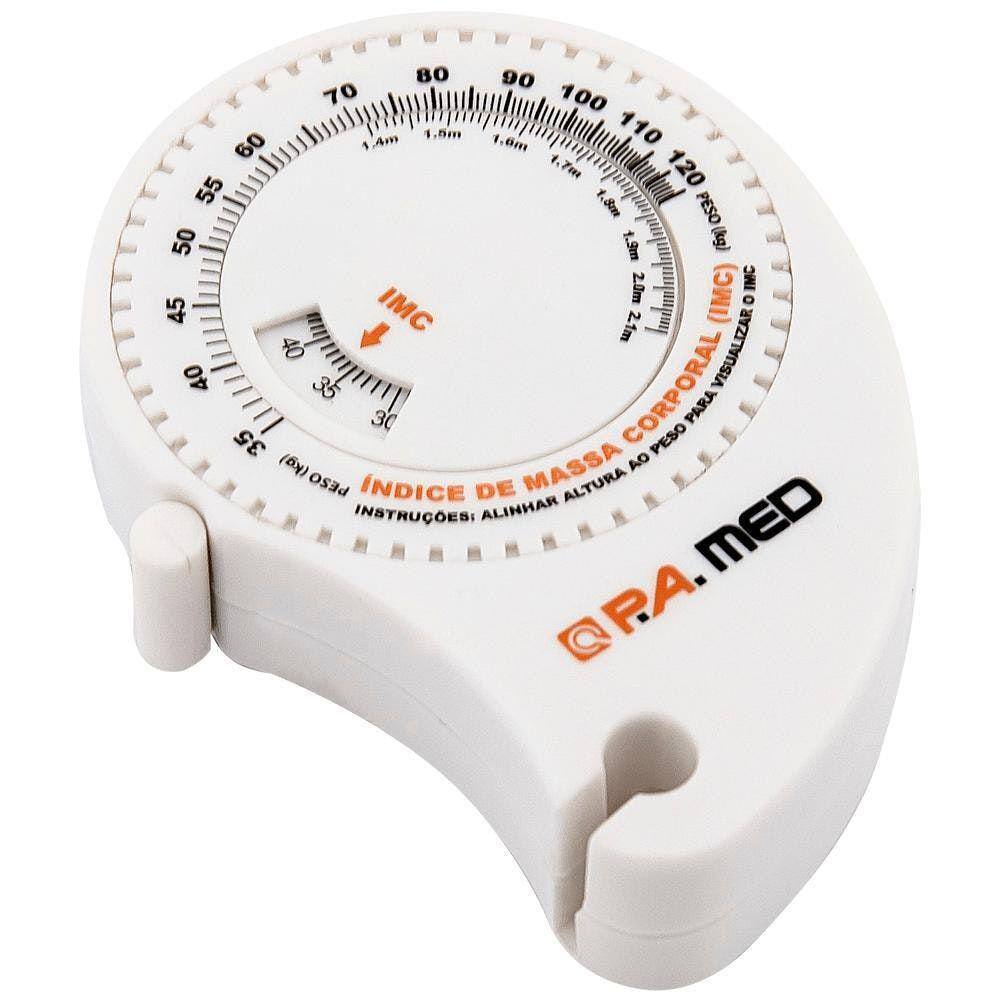 Fita Antropométrica Trena 1.5M Com Cálculo De Imc