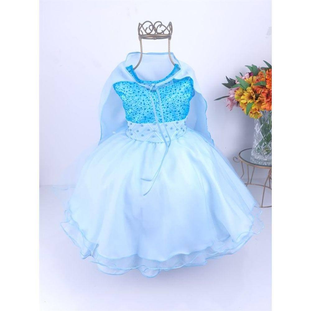 Vestido Infantil Frozen - PaiPee