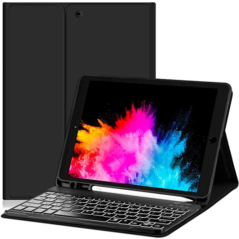 Capa Novo Tablet 7A E 8A Geração 10.2? Wb Com Teclado E Compart. Para Pencil