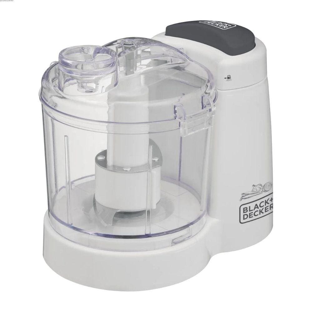 Mini Processador de Alimentos com Função Pulsar Black Decker MP120-BR - Branco - 110V
