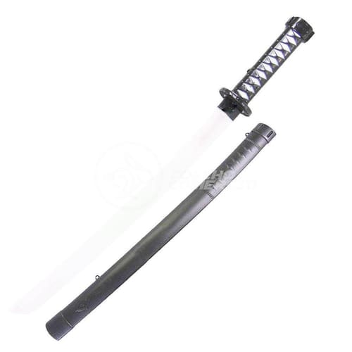 Espada Ninja Brinquedo Katana Samurai Som Luz Pilha- Preto 4