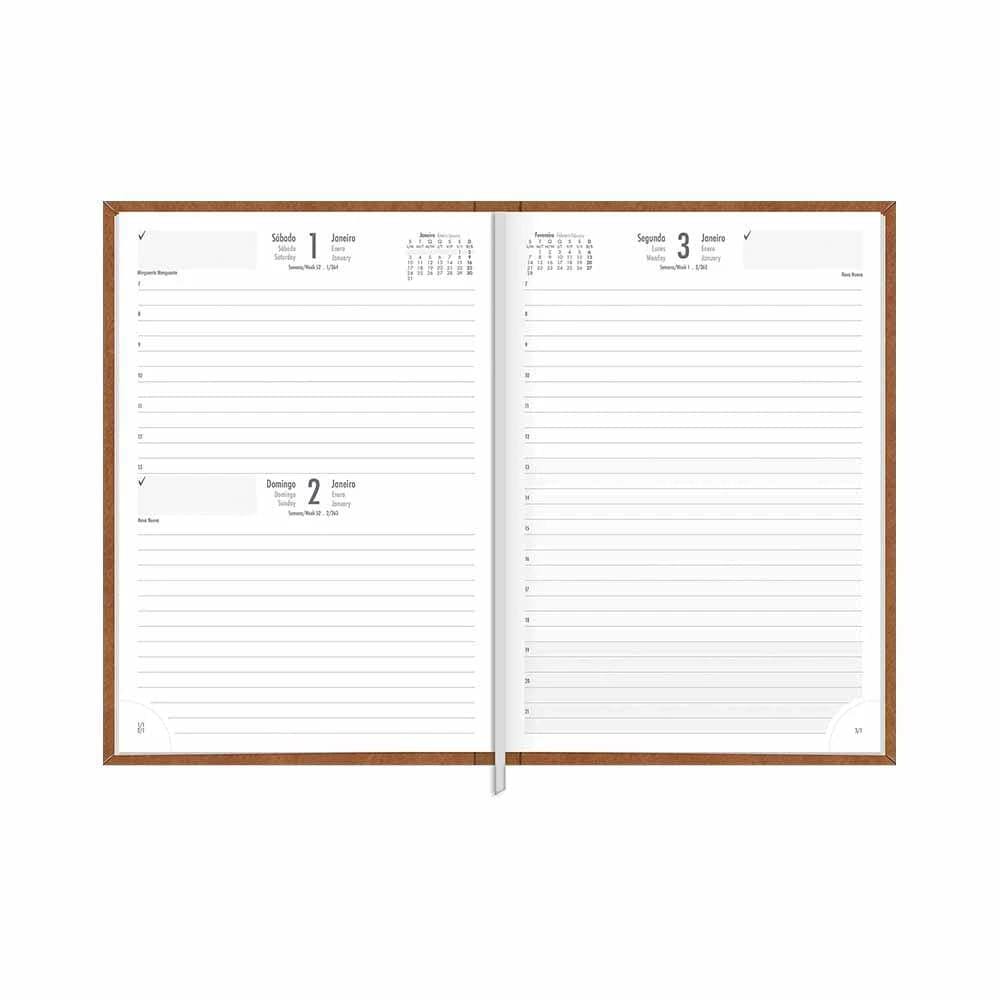 Agenda Executiva Tilibra Costurada Pratika Capas Diversas - Item Sortido