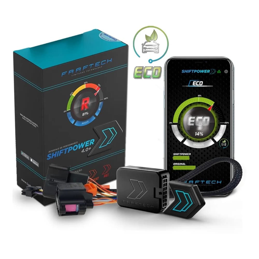 Shift Power Pedal Chip Acelerador Chery Tiggo 5 Tiggo 7 Faaftech FT-SP02+