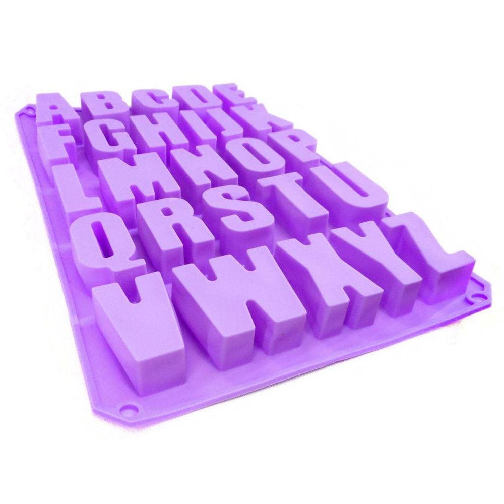 Forma de Silicone Alfabeto Dolce Home 33cm