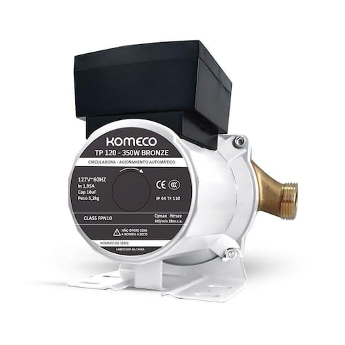 imagem-Pressurizador Komeco Tp 120 G1 Bronze 127V/60Hz - 350W