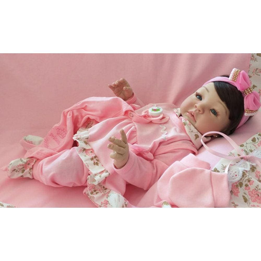 Bebe Reborn Menina Princesa Luxo Realista