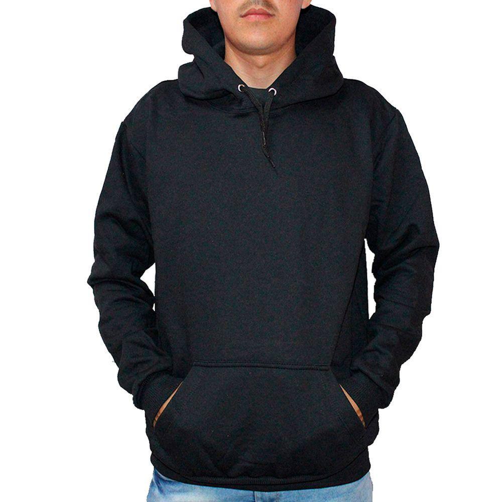 Moletom Masculino com Bolsos Liso Bionda Brasil