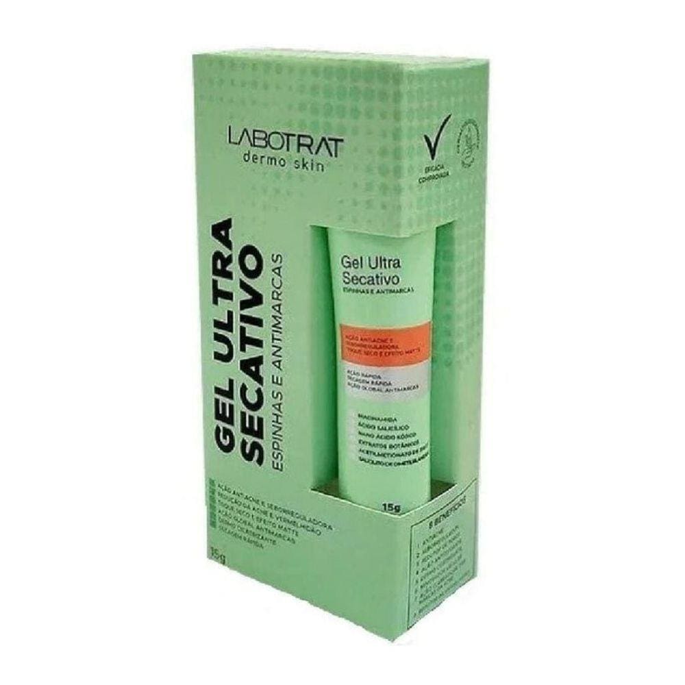 Gel Ultra Secativo De Espinhas E Antimarcas 15g