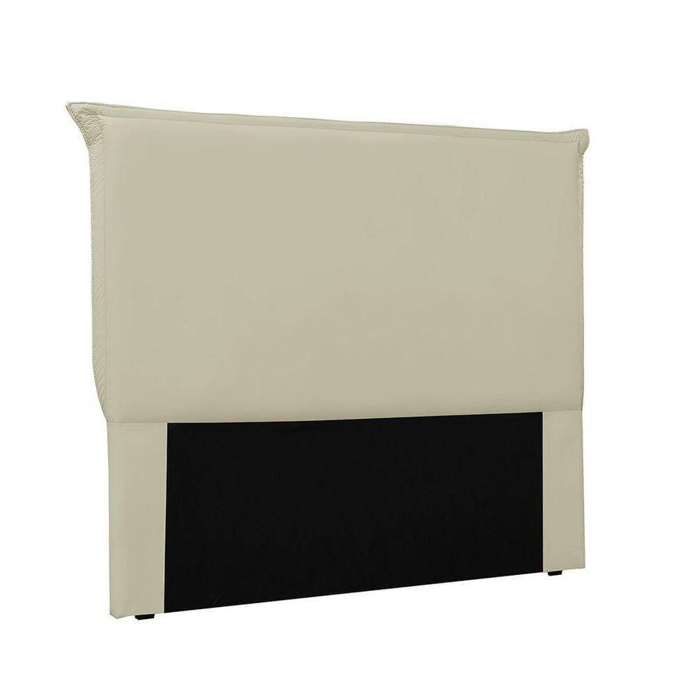Cabeceira Garden Cama Box Solteiro 90Cm Corino Bege