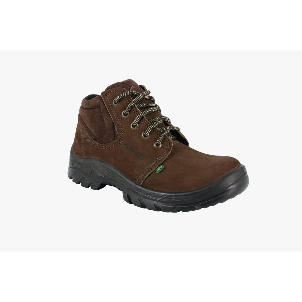 Bota Bico de PVC Ecosafety Café PS139