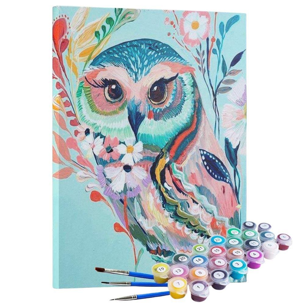 Kit Pintura Terapêutica - A Delicada Coruja