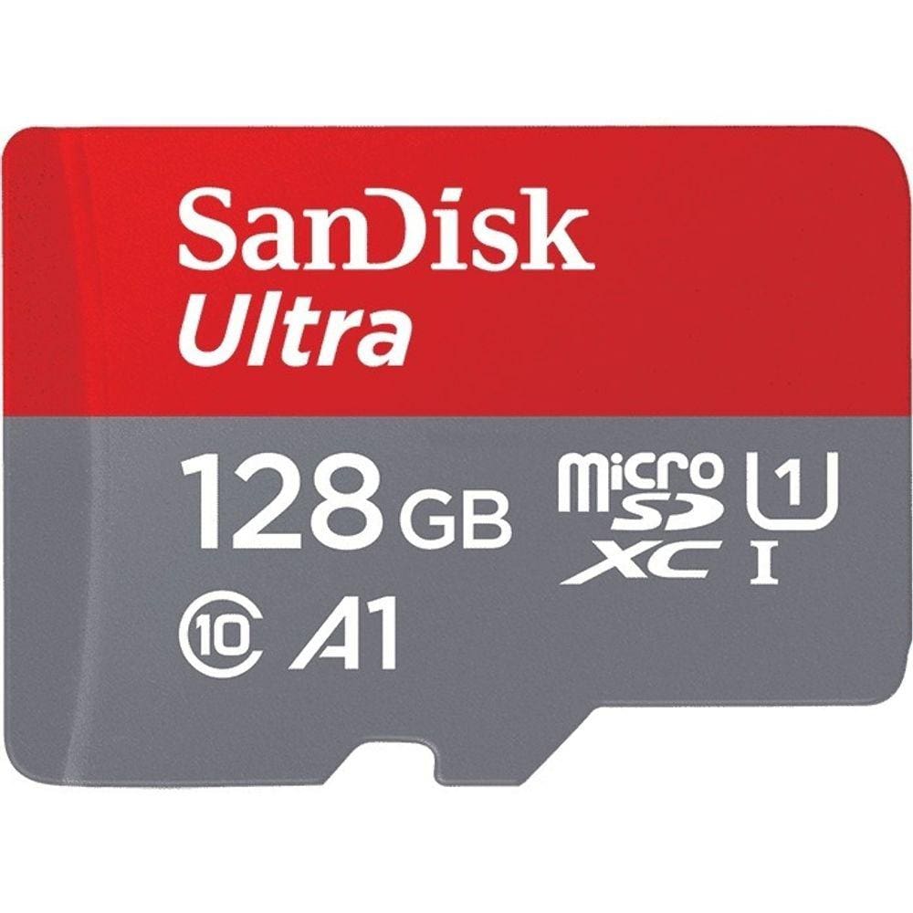 Cartão microSDXC Sandisk UHS-I Ultra 128GB - 100MB/s