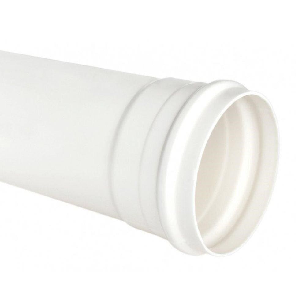 Tubo PVC Esgoto Plastilit Série Normal 100mm 3m