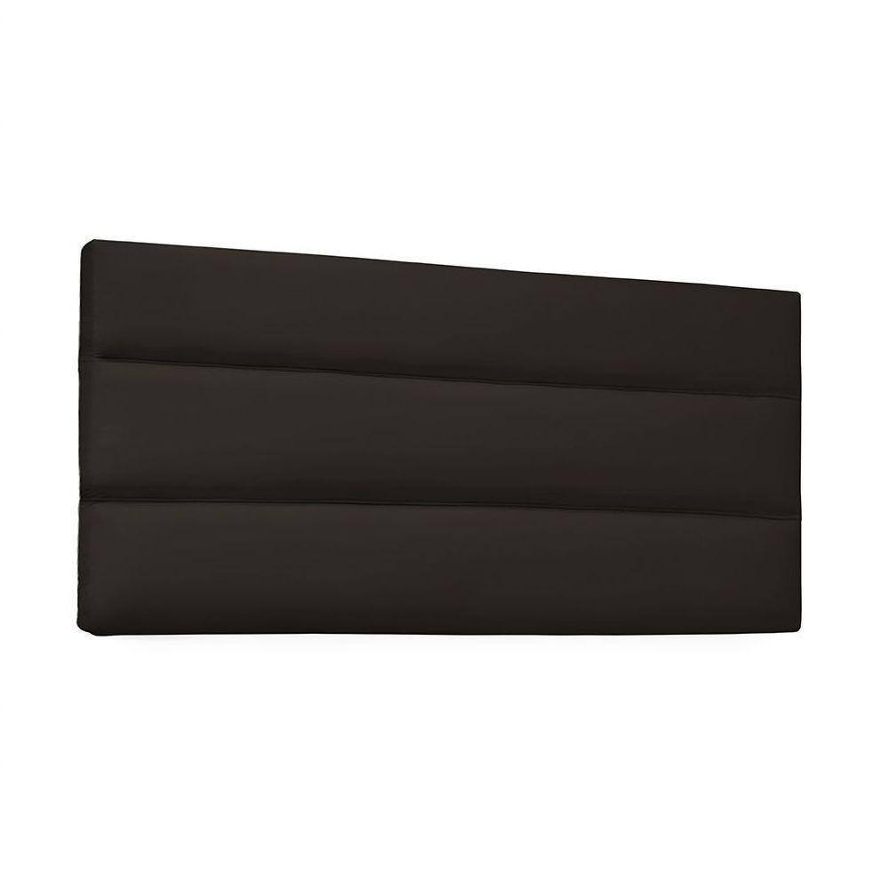 Cabeceira Painel La Italiana King 195cm Corino Marrom