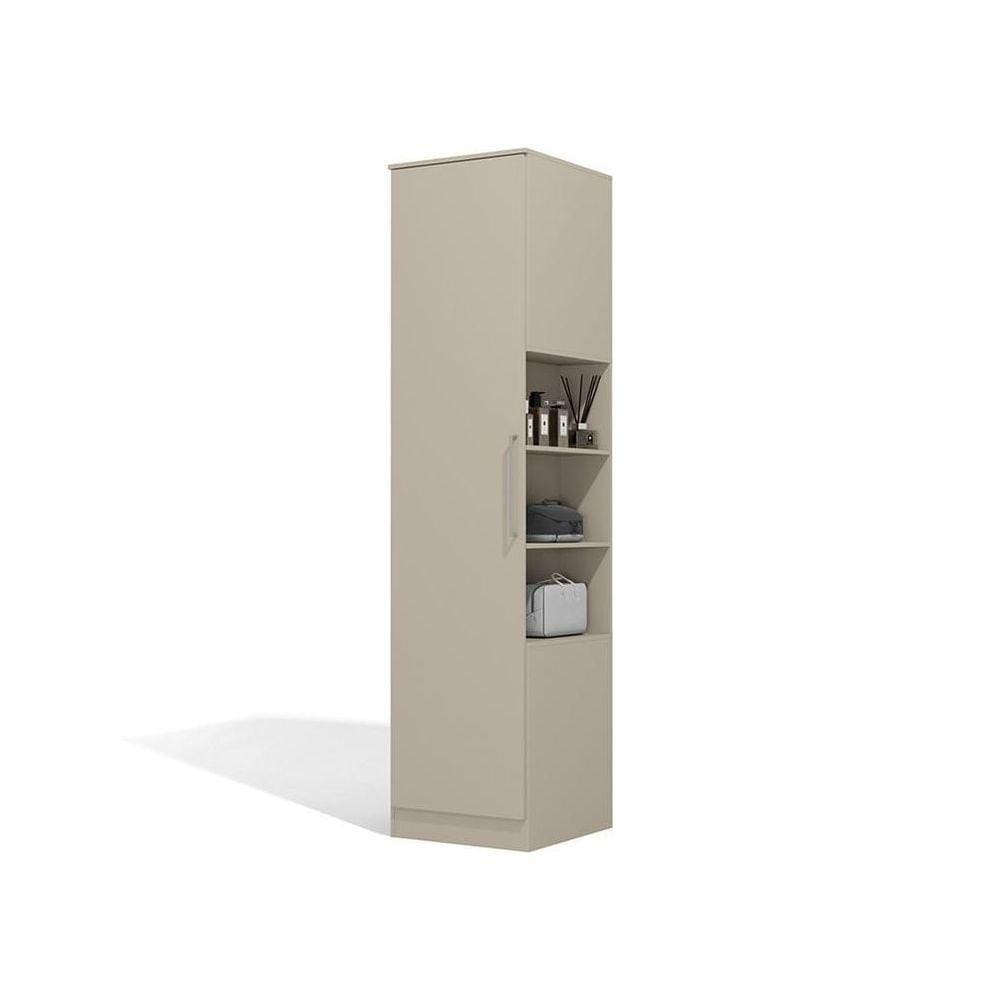 Guarda-roupa 1 Porta Com Nicho Versa Conect 55cm