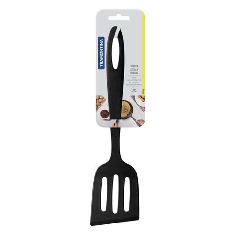 Espátula Utensílio de Nylon Preto 30,2x7,4x4,2cm Tramontina