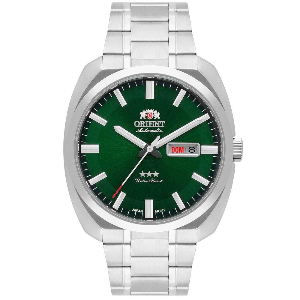 Relógio Orient Masculino Ref: F49ss021 E1sx Automático Prateado