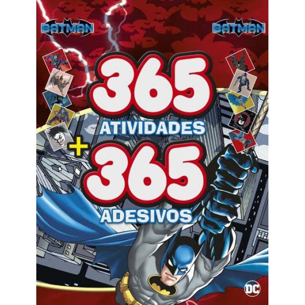 Batman - 365 Atividades + 365 Adesivos