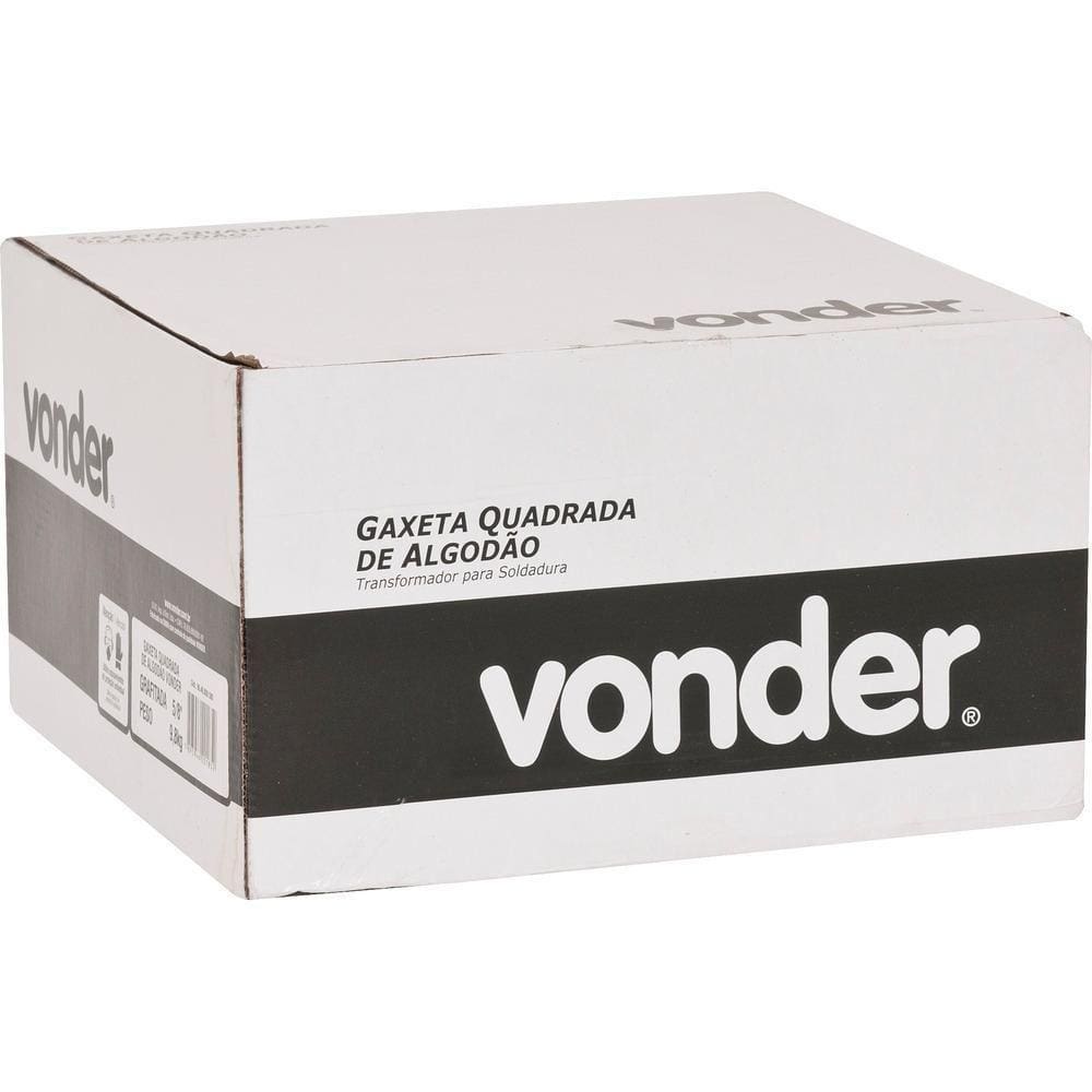 Gaxeta Quadrada Grafitada 5/8" 27m 9,8kg P/ Vedação Vonder