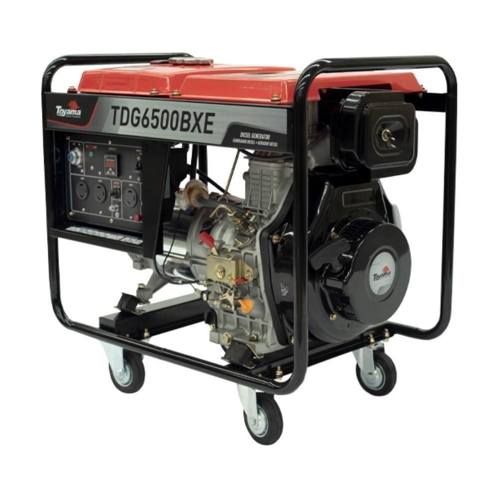 Gerador Diesel Toyama 5500w Biv 12,5L Part Elétrica Brushles