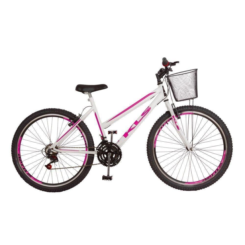 Bicicleta Caloi Barbie - Aro 26 - Freio V-Brake - Câmbio Shimano - 21  Marchas - Feminina