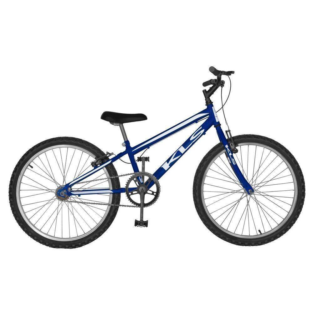 Bicicleta Kls Free Gold Aro 24 Rígida 1 Marcha - Azul/branco