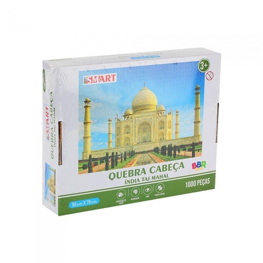 Taj Mahal Quebra Cabeça 1000 Peças - BBR TOYS R3158