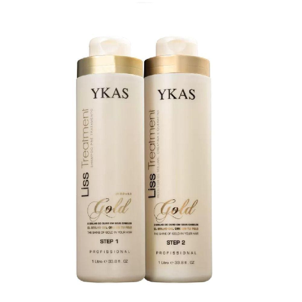 YKAS Liss Treatment Gold Duo Pro Kit 2x1L
