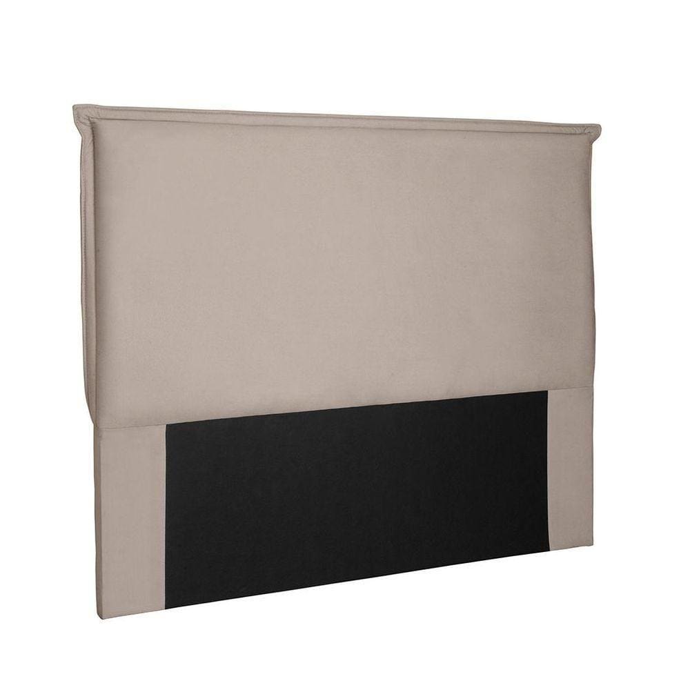 Cabeceira Garden Cama Box Queen 160 Cm Suede Bege