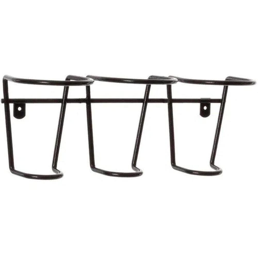 Suporte De Parede Gota Decorativo Para Garrafas Preto