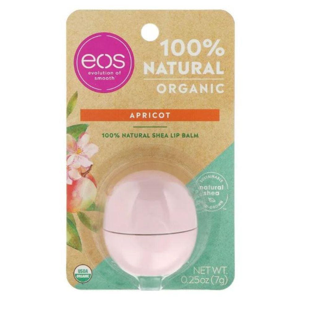Protetor Labial EOS Bálsamo Labial de Karité 100% Natural Orgânico com 7g - EOS