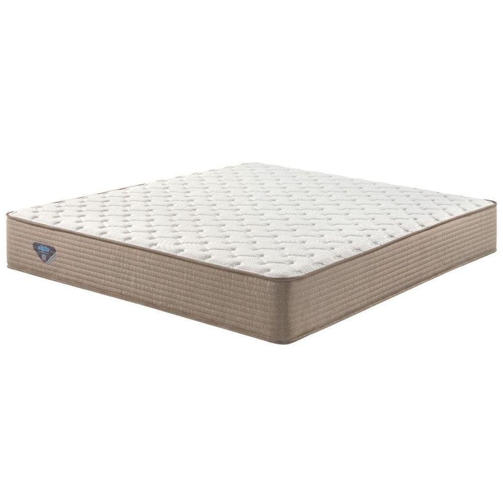 Colchão Queen Size Ecoflex Relax Duo Confort Bege