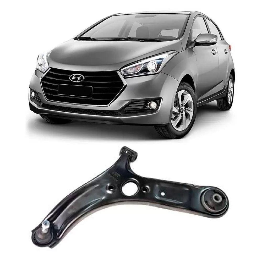 Bandeja Hyundai Hb20 Dianteira C Limitador 2016 Até 2019 Flex Automotive Lado Direito