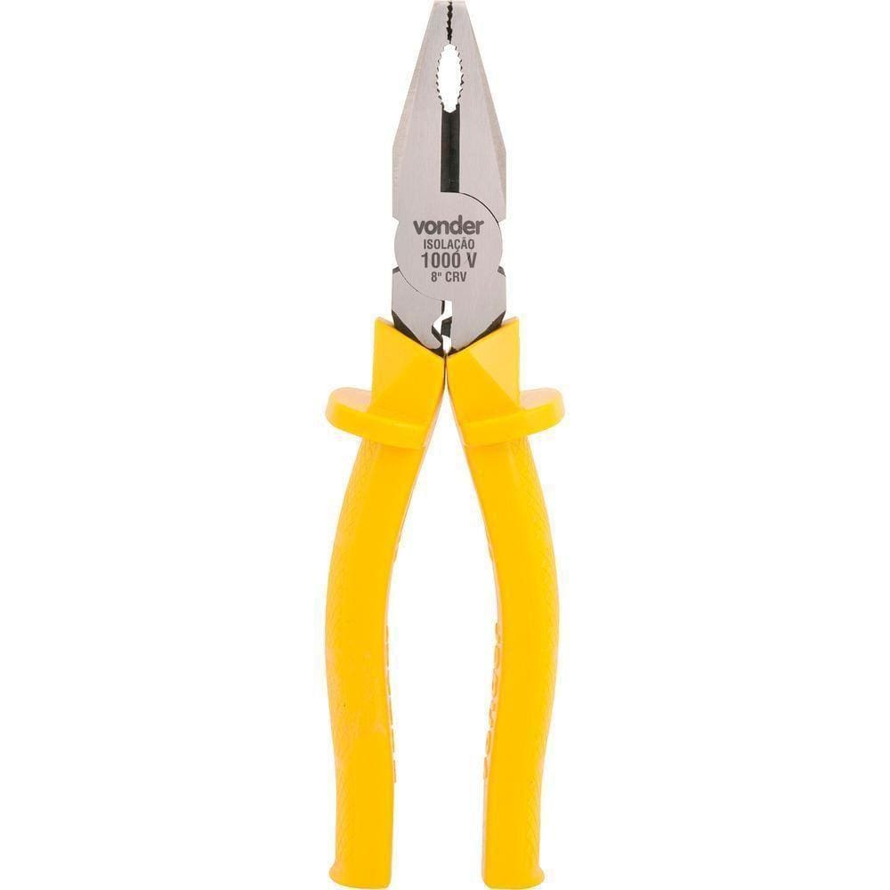 Alicate Universal 8" Eletricista Vanádio Isol. 1000v Vonder