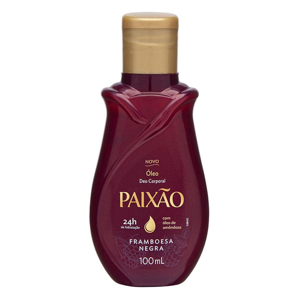 Óleo Corporal Paixão Framboesa Negra 100ml