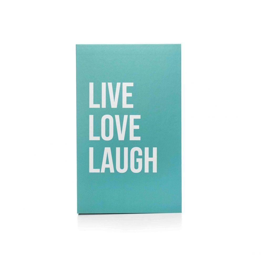 Caixa Livro Verde \"Live Love Laugh Verde\" 27X17X5Cm