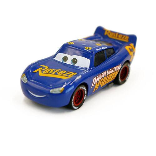 Nova disney pixar carro 2 3 relâmpago mcqueen série carro de corrida 1:55  diecast liga de metal modelo veículo crianças brinquedos presente