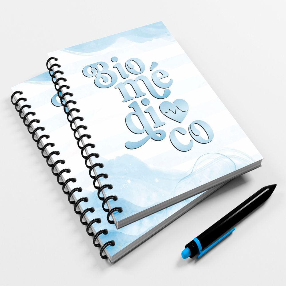 Caderno Universitário 96fls Profissão Luxo Biomédicina Mod.2