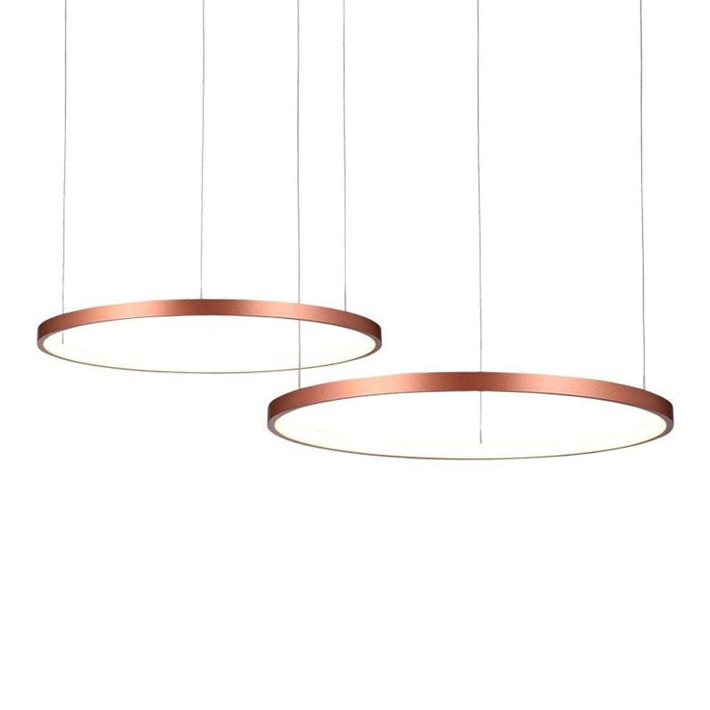 Lustre Pendente Quality Quebec 1435 Led Bivolt Cobre