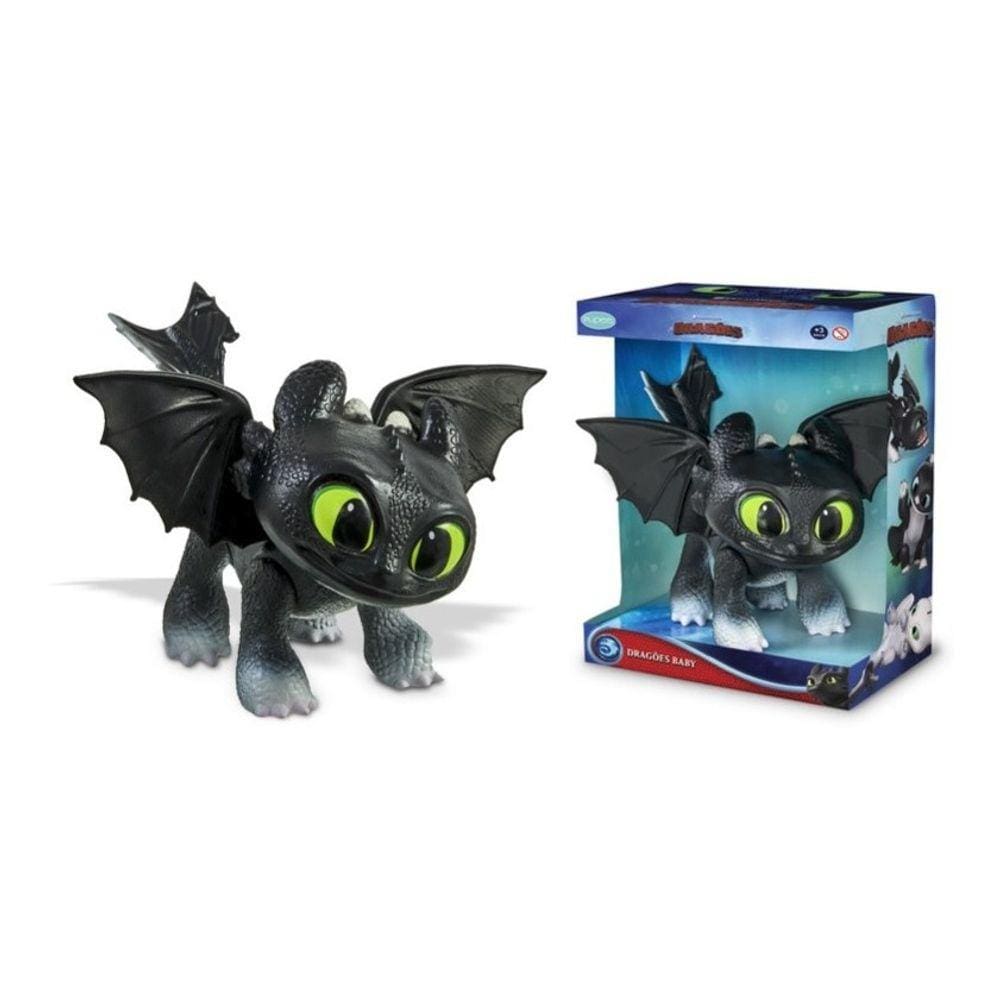 Boneco Eclipse Baby Dragões Como Treinar O Seu Dragão®
